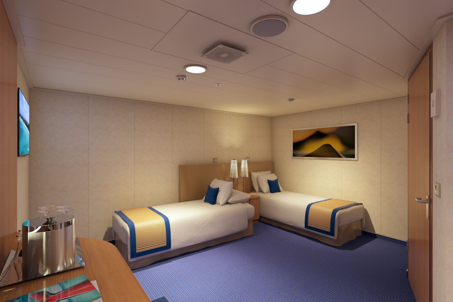 Carnival Horizon Interior - Accessible (4F) cabin, photo 2 of 3