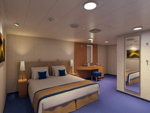Carnival Horizon Interior - Accessible (4F) cabin, photo 3 of 3 Carnival Horizon Interior - Accessible (4F) cabin, photo 3 of 3