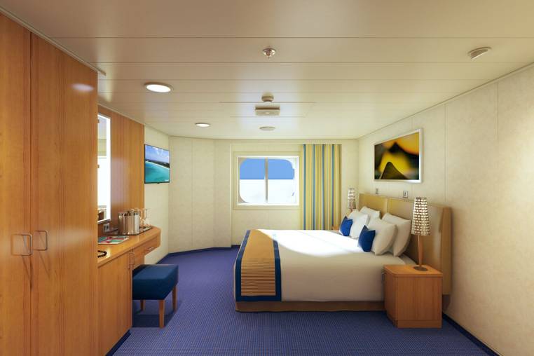 Carnival Horizon Interior with Picture Window (Walkway View) - Accessible (4J) cabin, photo 4 of 5