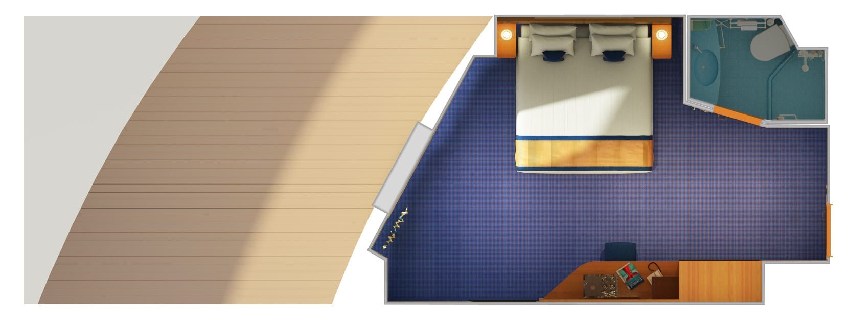 Carnival Panorama Interior with Picture Window (Walkway View) (4J) floor plan, photo 9 of 11
