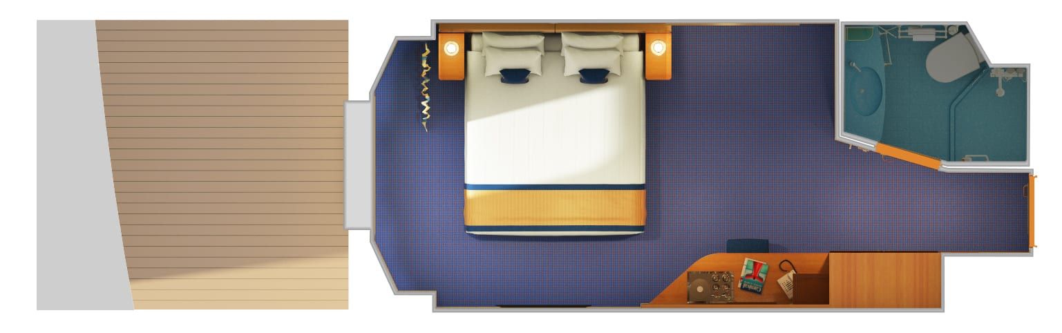 Carnival Panorama Interior with Picture Window (Walkway View) (4J) floor plan, photo 3 of 11