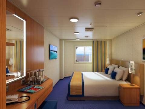 Carnival Horizon Interior with Picture Window (Walkway View) (4J) cabin, photo 10 of 16 Carnival Horizon Interior with Picture Window (Walkway View) (4J) cabin, photo 10 of 16