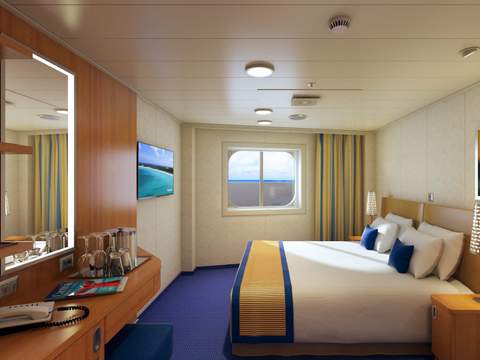 Carnival Horizon Interior with Picture Window (Walkway View) (4J) cabin, photo 11 of 16 Carnival Horizon Interior with Picture Window (Walkway View) (4J) cabin, photo 11 of 16