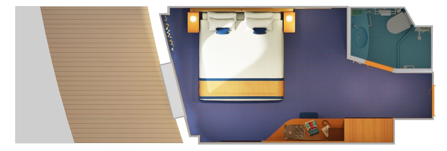 Carnival Panorama Interior with Picture Window (Walkway View) (4J) floor plan, photo 4 of 11
