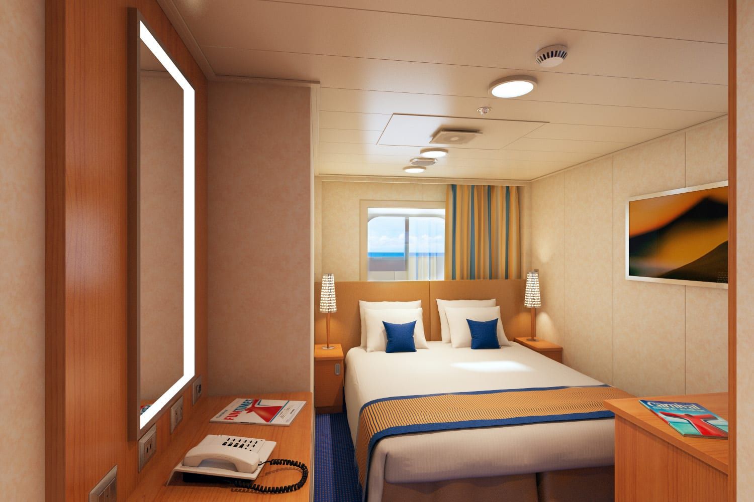 Carnival Horizon Interior with Picture Window (Walkway View) (4J) cabin, photo 14 of 16