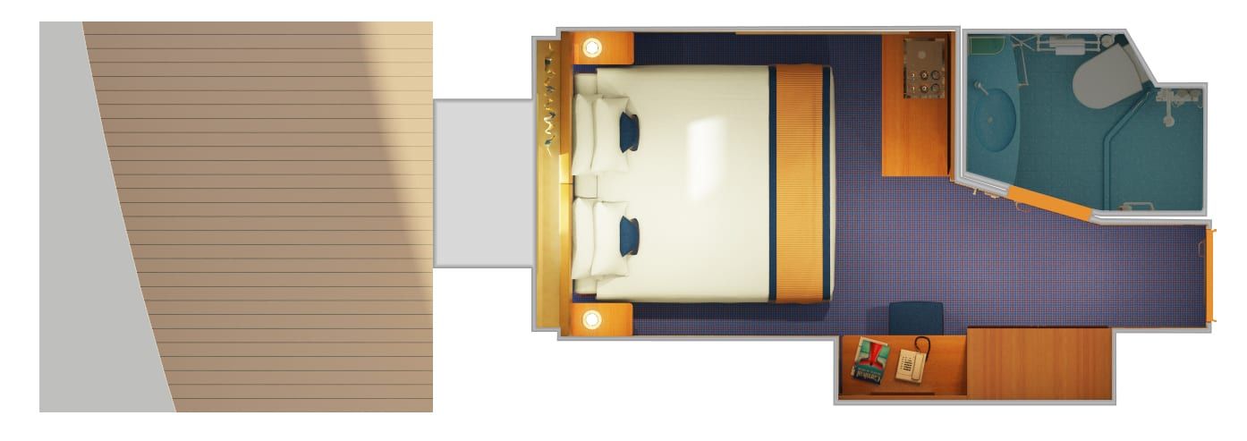 Carnival Panorama Interior with Picture Window (Walkway View) (4J) floor plan, photo 6 of 11