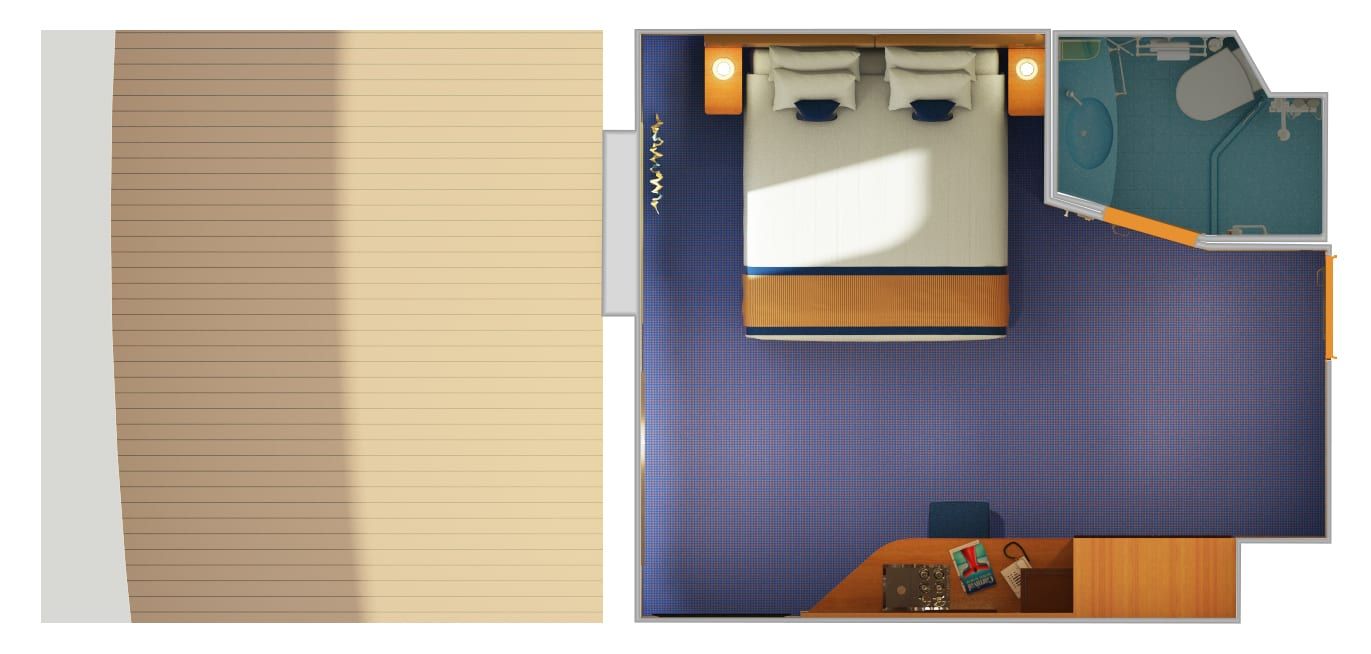 Carnival Panorama Interior with Picture Window (Walkway View) (4J) floor plan, photo 8 of 11
