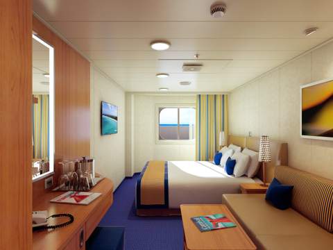 Carnival Horizon Interior with Picture Window (Walkway View) (4J) cabin, photo 16 of 16 Carnival Horizon Interior with Picture Window (Walkway View) (4J) cabin, photo 16 of 16