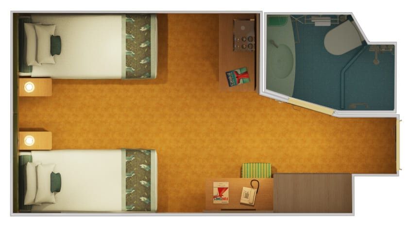 Carnival Horizon Cloud 9 Spa Interior (4S) floor plan, photo 3 of 3