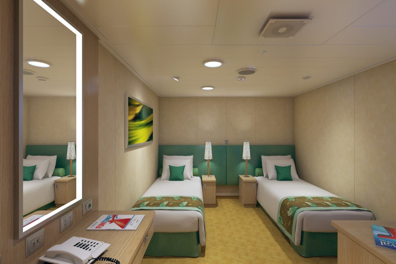 Carnival Horizon Cloud 9 Spa Interior (4T) cabin, photo 1 of 2