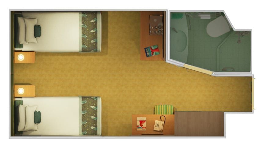 Carnival Horizon Cloud 9 Spa Interior (4T) floor plan, photo 1 of 3