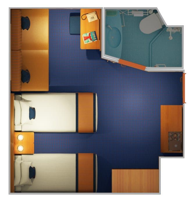 Carnival Panorama Interior (4G) floor plan, photo 2 of 4