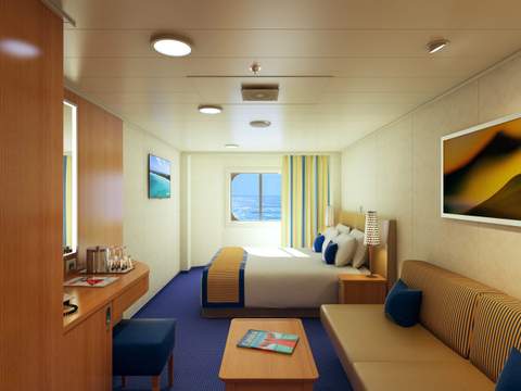 Carnival Horizon Ocean View (6A) cabin, photo 3 of 4 Carnival Horizon Ocean View (6A) cabin, photo 3 of 4