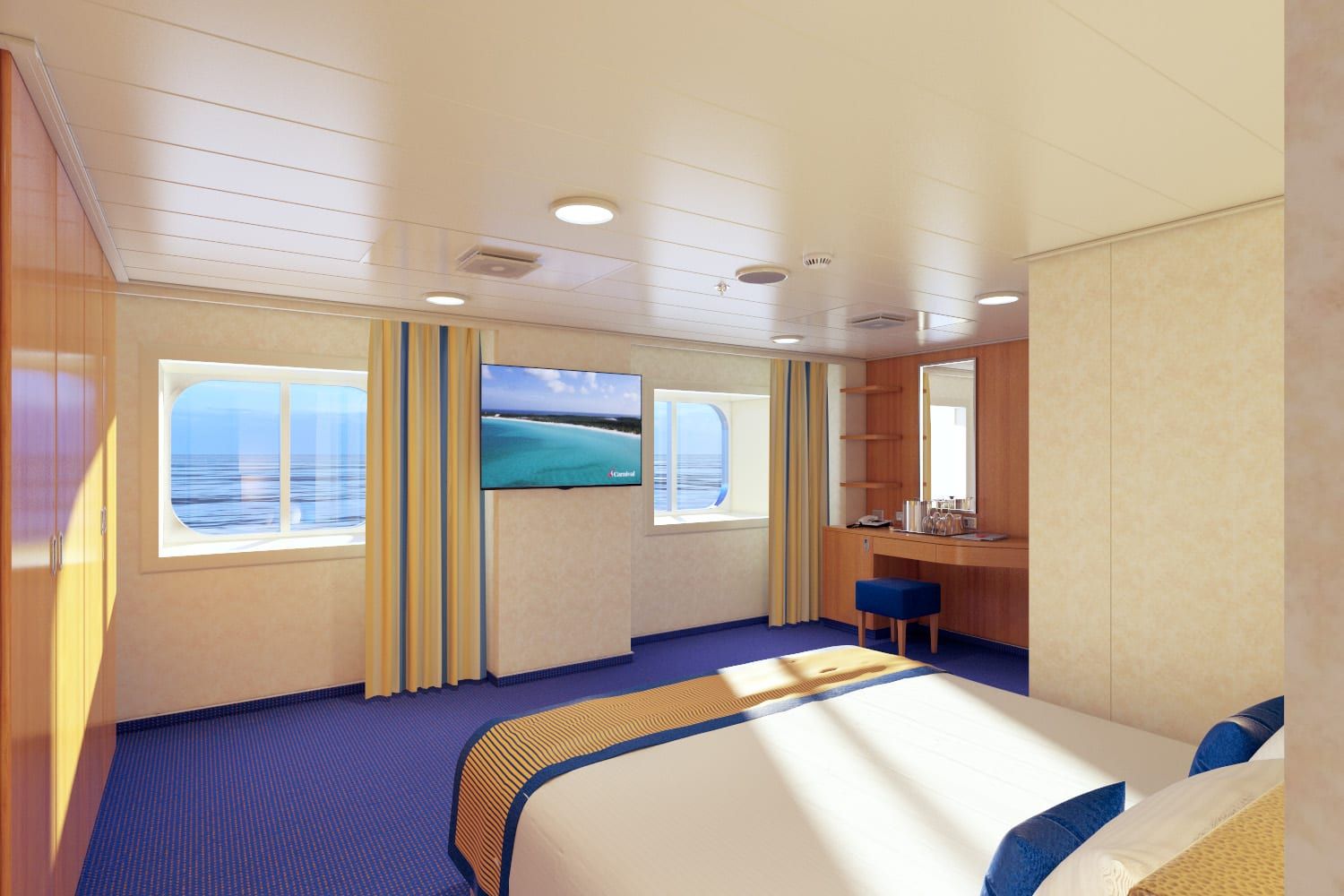 Carnival Horizon Ocean View (6A) cabin, photo 4 of 4