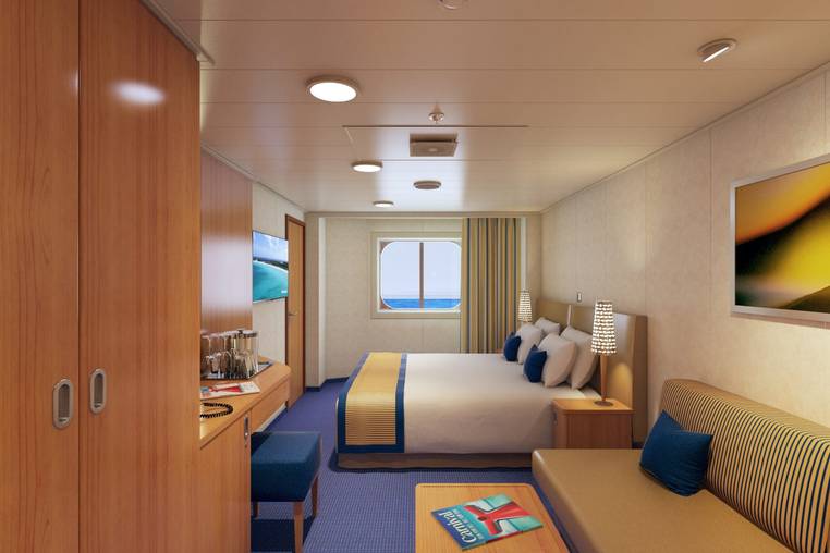 Carnival Horizon Ocean View (Obstructed View) (6B) cabin, photo 2 of 2