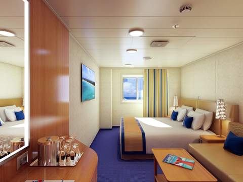 Carnival Horizon Deluxe Ocean View (6L) cabin, photo 2 of 2 Carnival Horizon Deluxe Ocean View (6L) cabin, photo 2 of 2