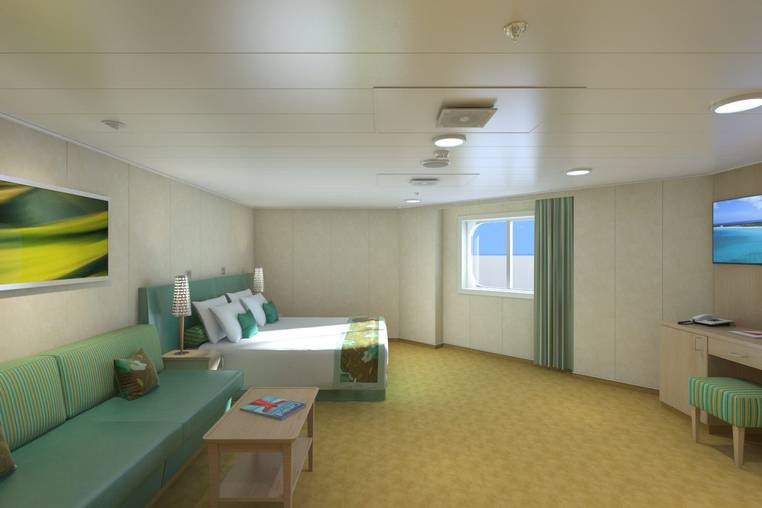 Carnival Horizon Cloud 9 Spa Ocean View (Walkway View) - Accessible (6S) cabin, photo 1 of 2