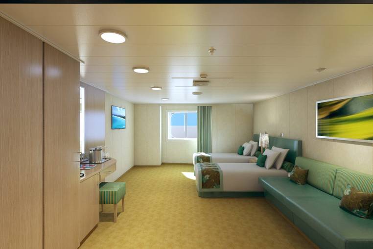 Carnival Horizon Cloud 9 Spa Ocean View (Walkway View) - Accessible (6S) cabin, photo 2 of 2