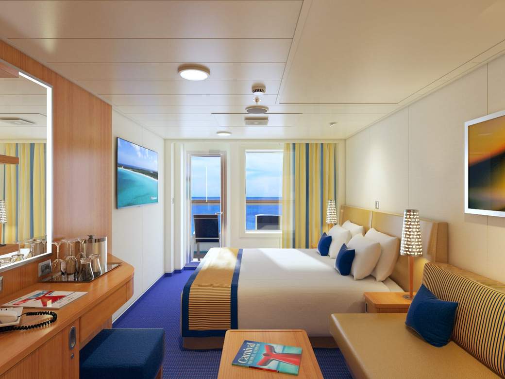 Carnival Vista Balcony (8A) cabin, photo 1 of 2