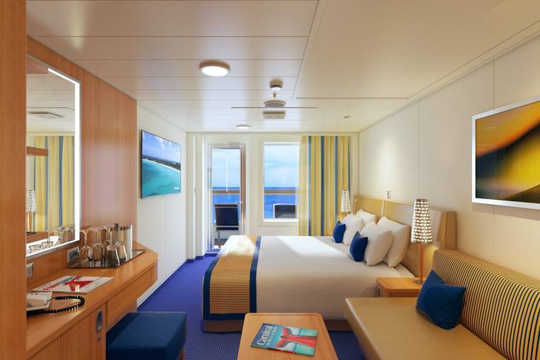 Carnival Horizon Balcony (8A) cabin, photo 3 of 4