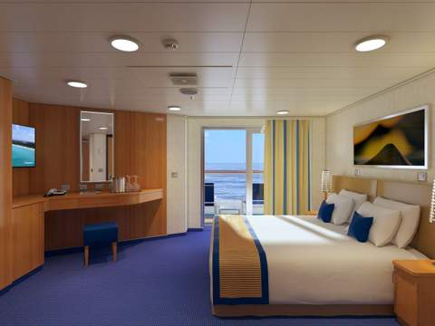 Carnival Horizon Balcony - Accessible (8A) cabin, photo 3 of 3 Carnival Horizon Balcony - Accessible (8A) cabin, photo 3 of 3