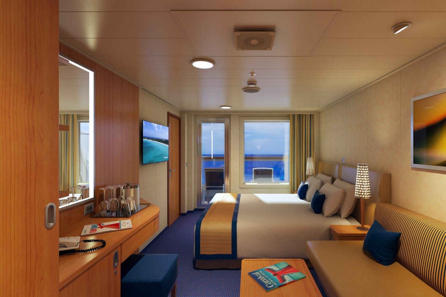 Carnival Horizon Balcony (8A) cabin, photo 4 of 4