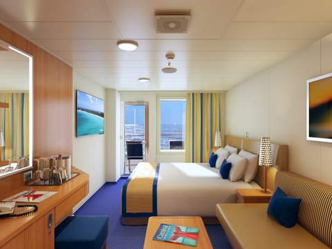 Carnival Vista Aft-View Extended Balcony (8N) cabin, photo 1 of 3