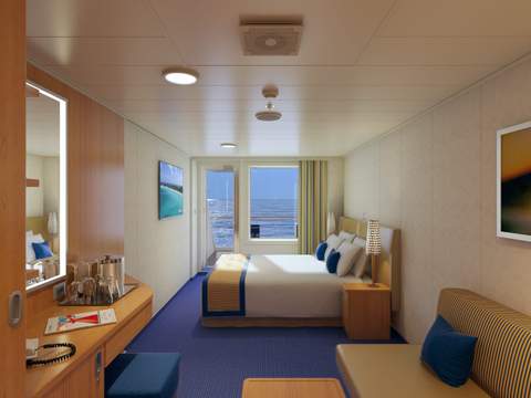 Carnival Vista Aft-View Extended Balcony (8N) cabin, photo 3 of 3