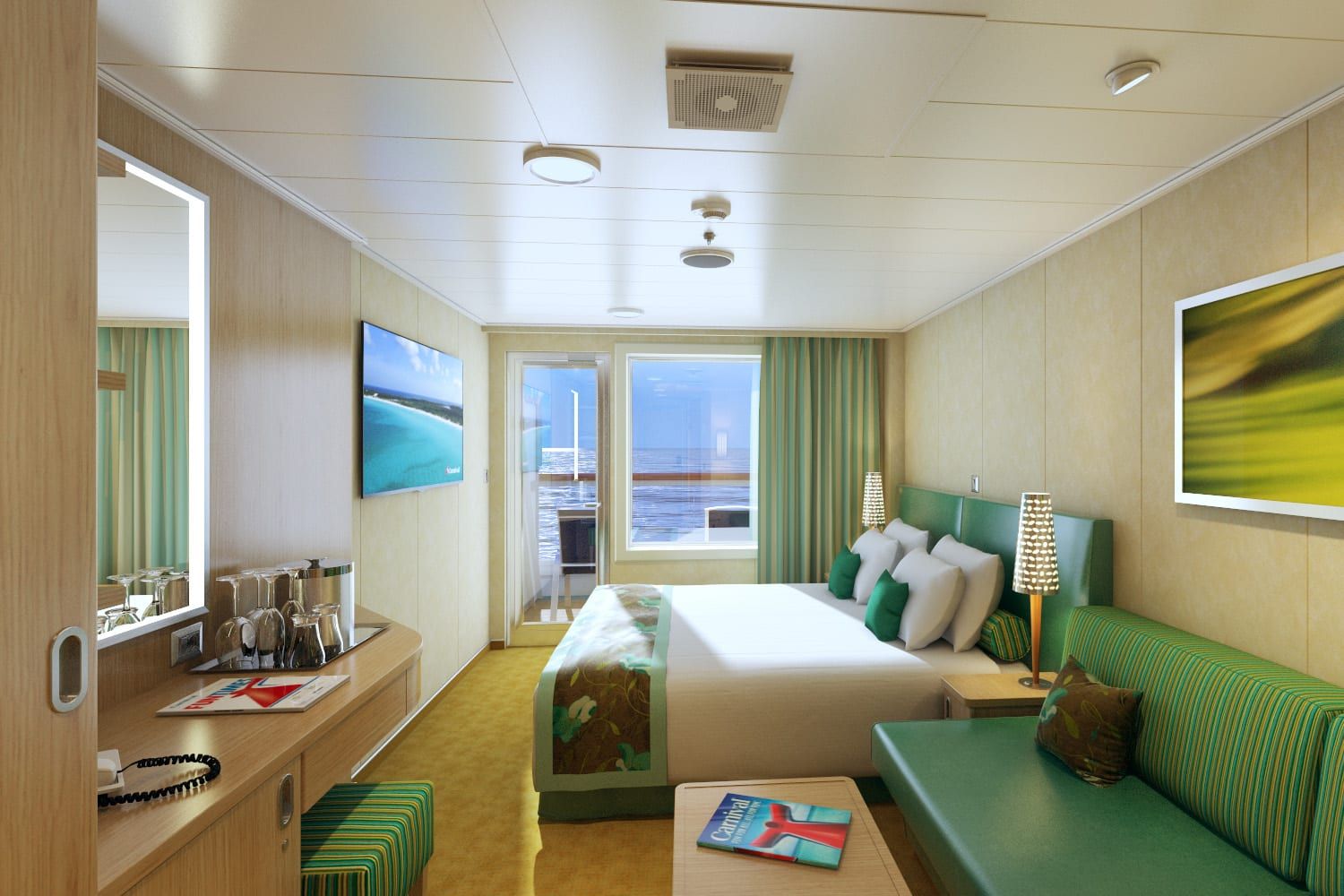 Carnival Horizon Cloud 9 Spa Balcony (8P) cabin