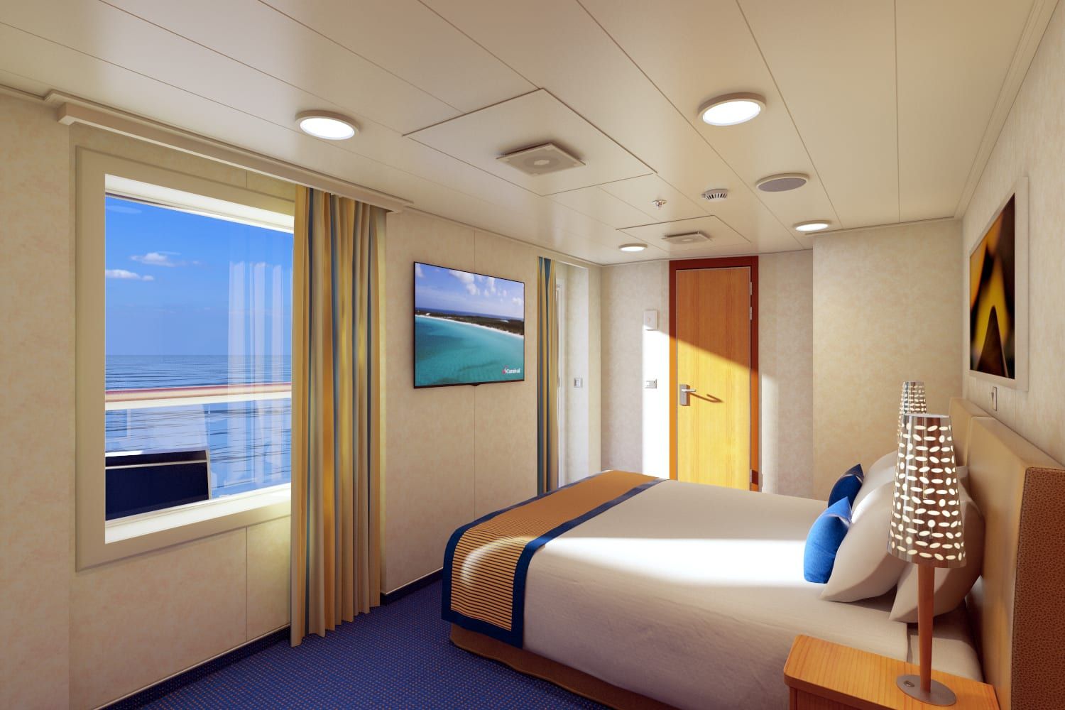 Carnival Horizon Premium Balcony (9B) cabin, photo 3 of 4