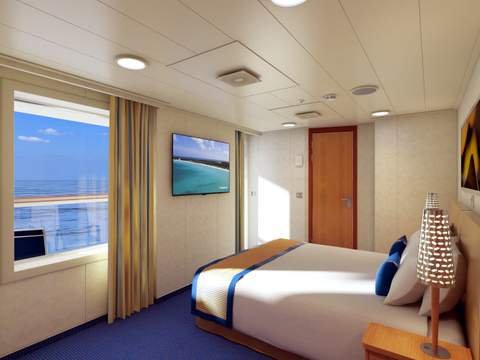 Carnival Horizon Premium Balcony (9B) cabin, photo 4 of 4 Carnival Horizon Premium Balcony (9B) cabin, photo 4 of 4