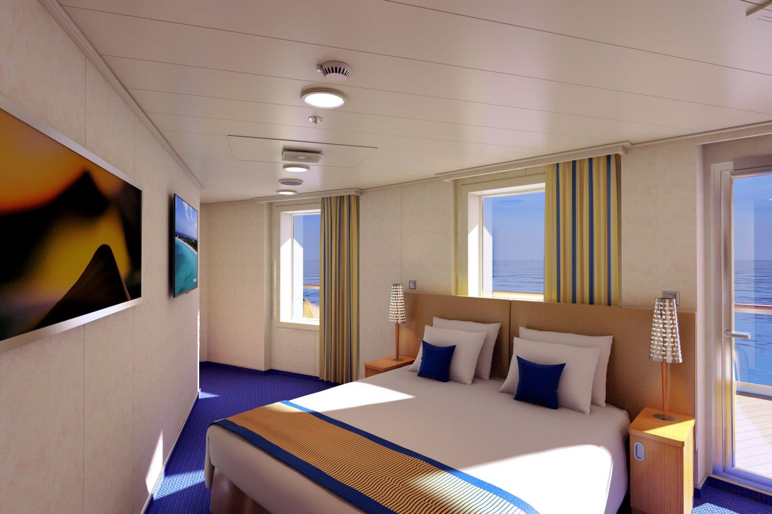 Carnival Vista Premium Vista Balcony (9C) cabin