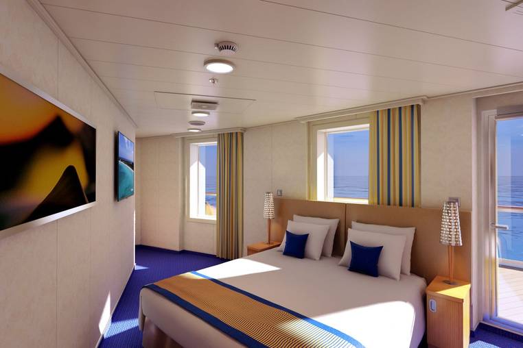 Carnival Vista Premium Vista Balcony (9C) cabin