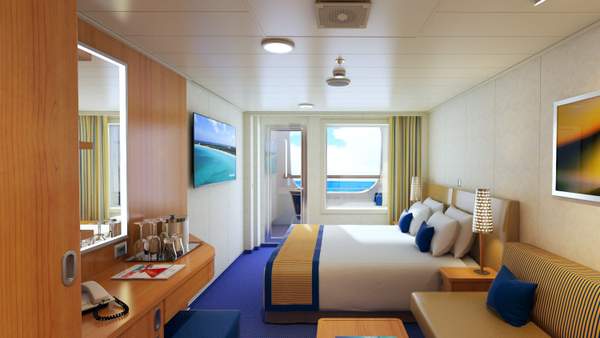 Carnival Horizon Cove Balcony (7C) cabin Carnival Horizon Cove Balcony (7C) cabin