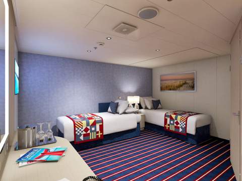 Carnival Horizon Family Harbor Interior - Accessible (FA) cabin, photo 2 of 2 Carnival Horizon Family Harbor Interior - Accessible (FA) cabin, photo 2 of 2