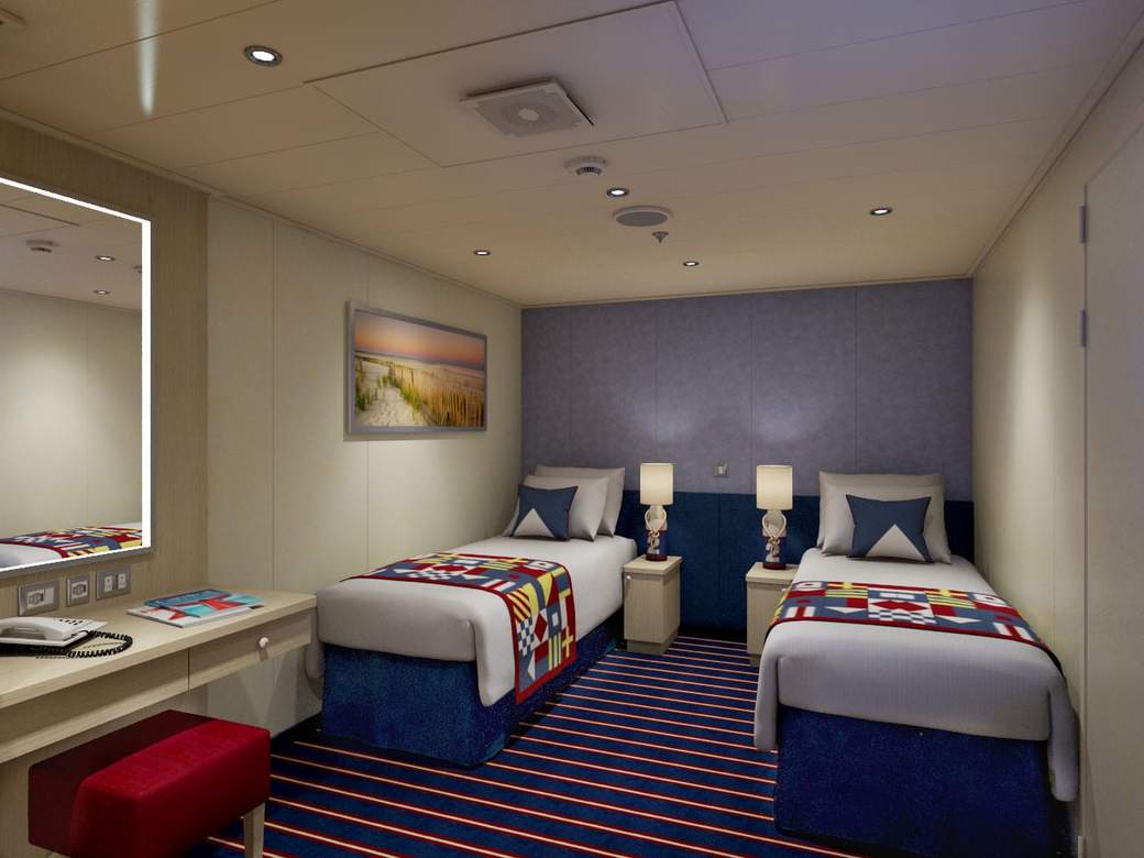Carnival Vista Family Harbor Interior (FA) cabin Carnival Vista Family Harbor Interior (FA) cabin