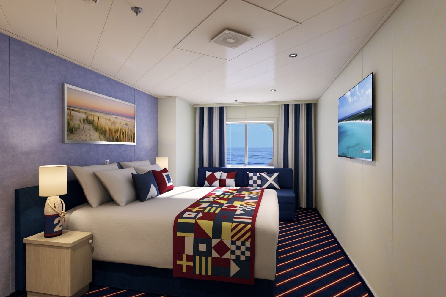 Carnival Horizon Family Harbor Ocean View (Obstructed View) (FE) cabin, photo 6 of 9