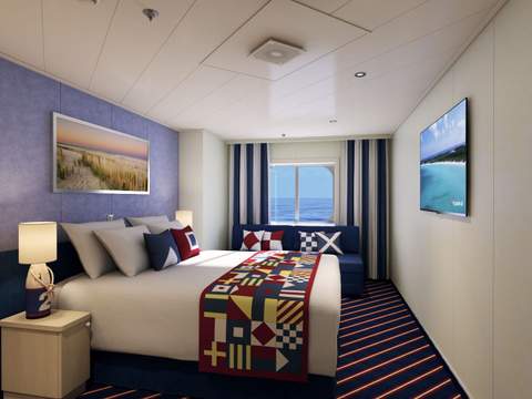 Carnival Horizon Family Harbor Ocean View (Obstructed View) (FE) cabin, photo 6 of 9 Carnival Horizon Family Harbor Ocean View (Obstructed View) (FE) cabin, photo 6 of 9