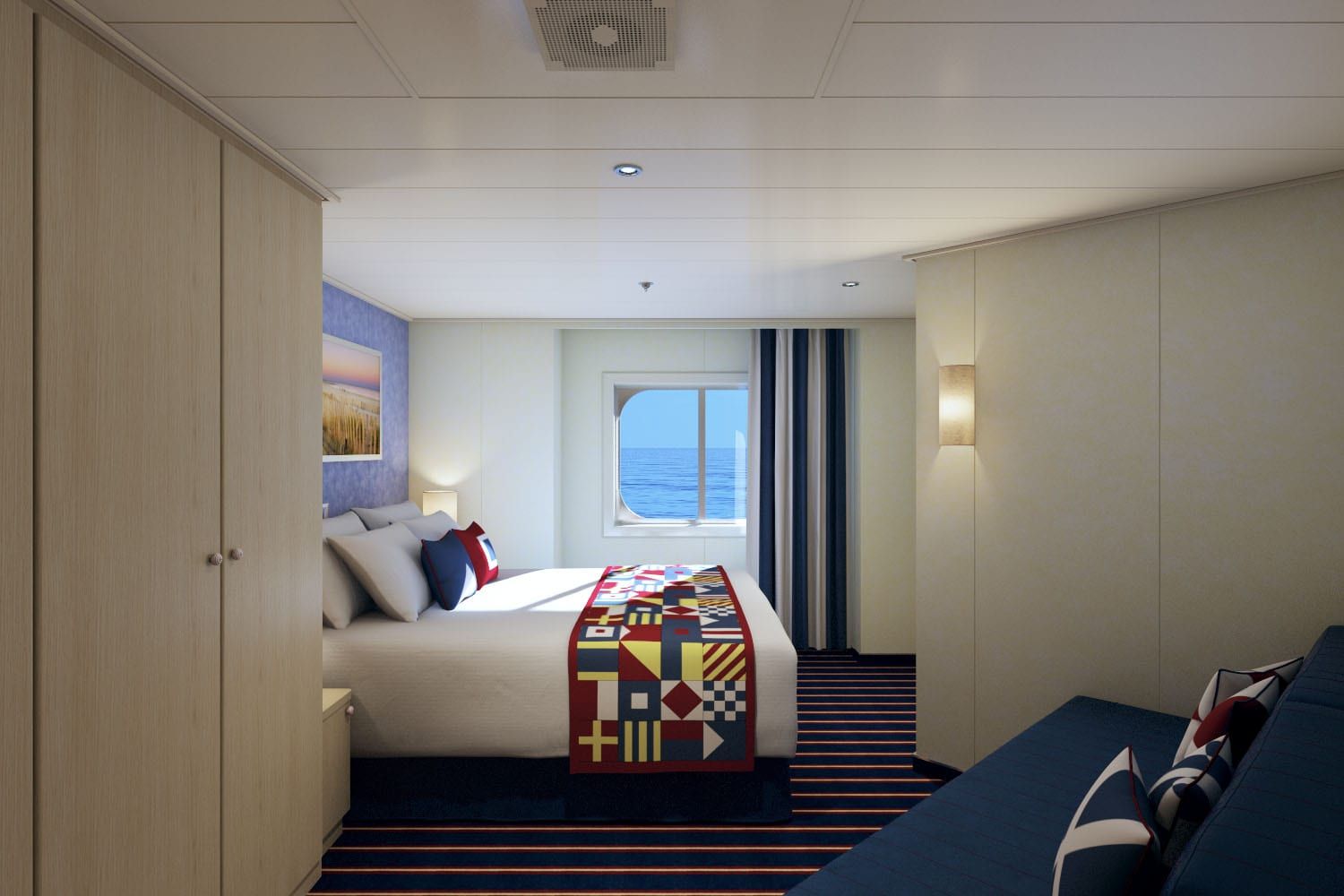 Carnival Horizon Family Harbor Ocean View (Obstructed View) (FE) cabin, photo 7 of 9