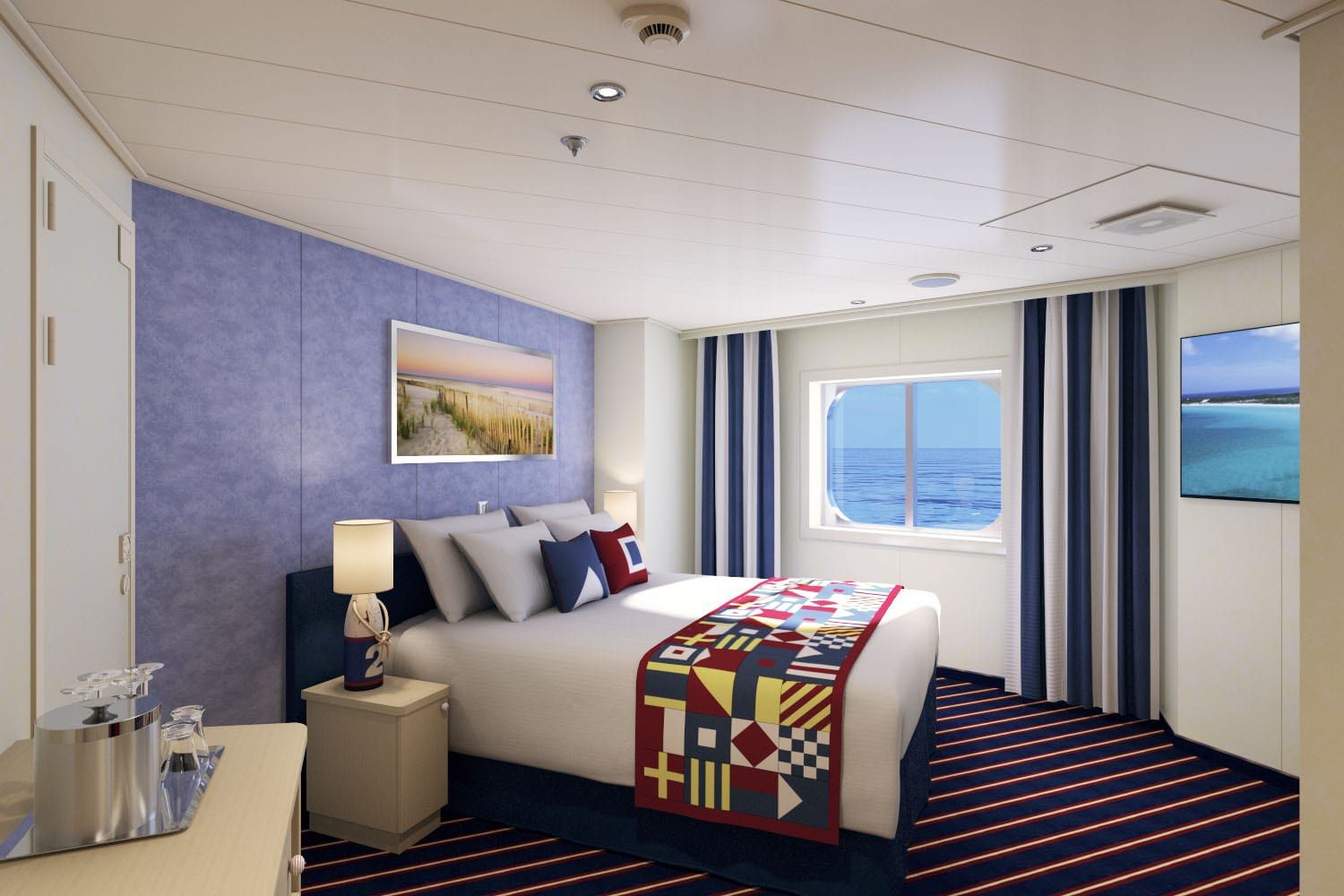 Carnival Horizon Family Harbor Ocean View (Obstructed View) (FE) cabin, photo 8 of 9