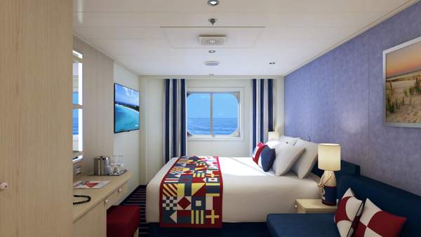 Carnival Vista Family Harbor Ocean View (Obstructed View) (FE) cabin, photo 1 of 8
