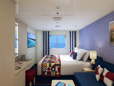 Carnival Vista Family Harbor Ocean View (Obstructed View) (FE) cabin, photo 1 of 8 Carnival Vista Family Harbor Ocean View (Obstructed View) (FE) cabin, photo 1 of 8