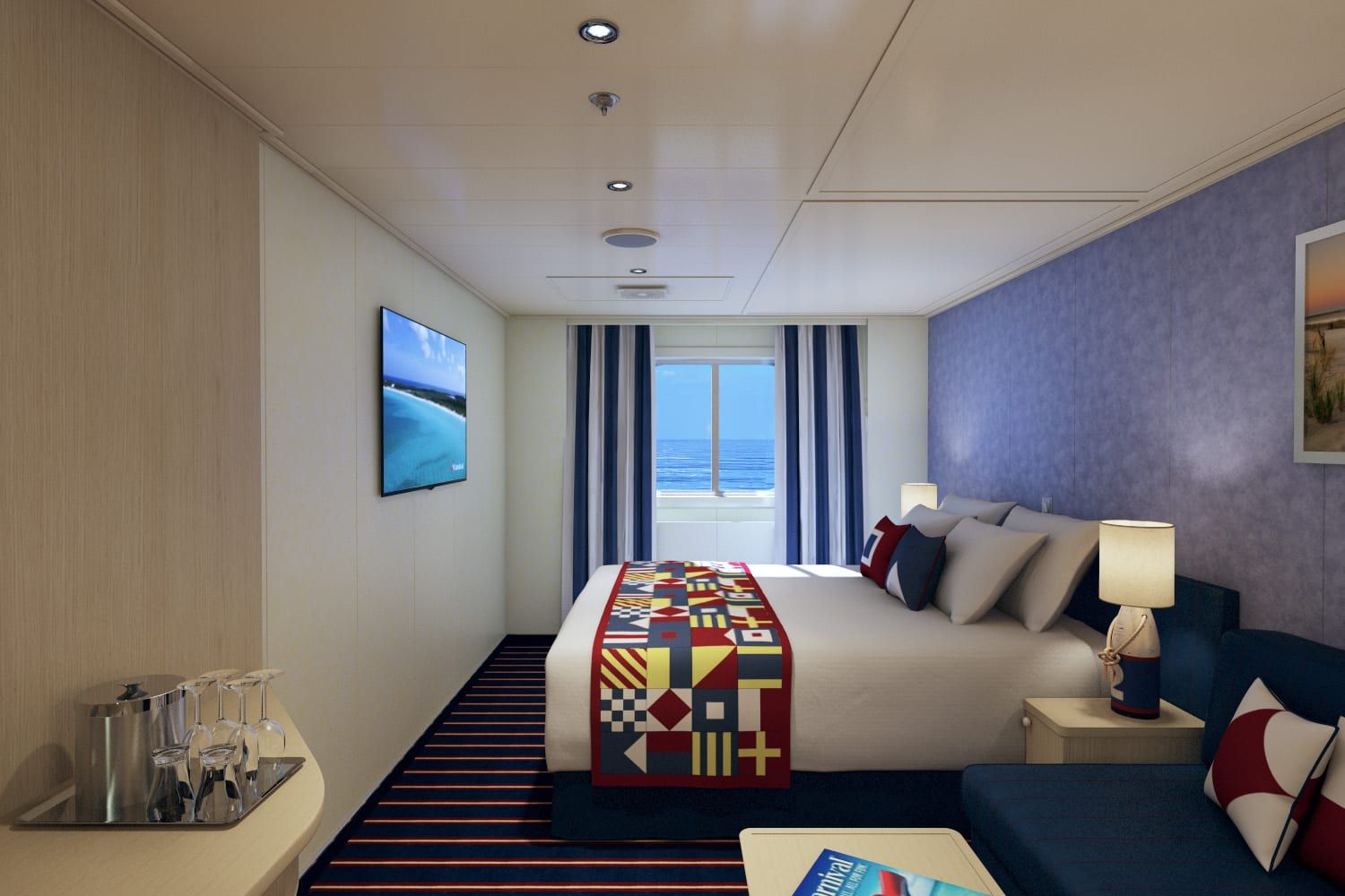 Carnival Horizon FJ (FJ) bedroom, photo 4 of 7