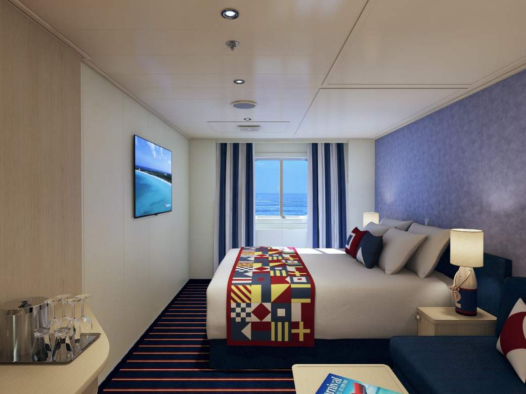Carnival Vista Family Harbor Deluxe Ocean View (FJ) cabin, photo 1 of 4