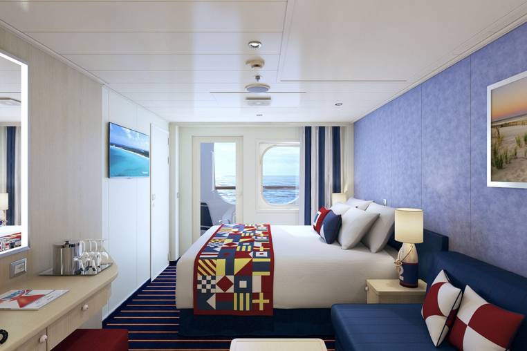 Carnival Vista Family Harbor Cove Balcony (FM) cabin