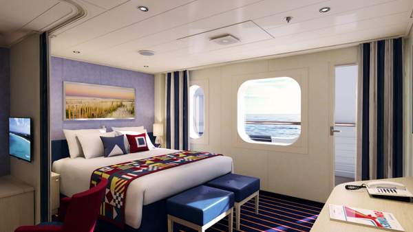 Carnival Horizon Family Harbor Suite (FS) cabin Carnival Horizon Family Harbor Suite (FS) cabin