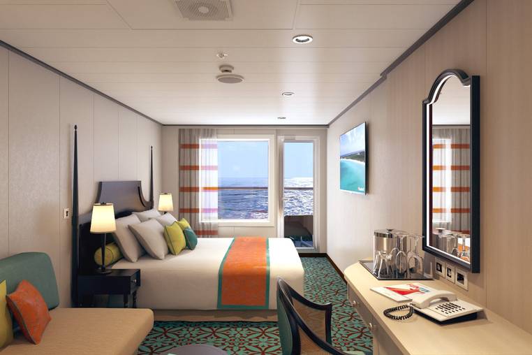 Carnival Horizon Havana Aft-View Extended Balcony (HI) cabin, photo 1 of 7