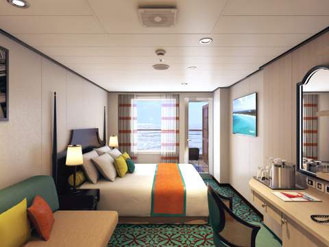 Carnival Horizon Havana Aft-View Extended Balcony (HI) cabin, photo 5 of 7 Carnival Horizon Havana Aft-View Extended Balcony (HI) cabin, photo 5 of 7