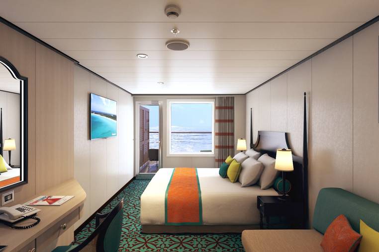 Carnival Horizon Havana Aft-View Extended Balcony (HI) cabin, photo 6 of 7