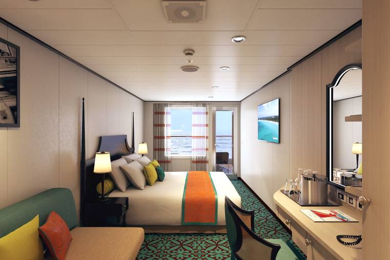 Carnival Horizon Havana Aft-View Extended Balcony (HI) cabin, photo 7 of 7